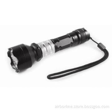 Rechargeable Aluminum Tactical Police LED Flashlight JW0111